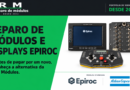 Reparo de Módulos e Displays Epiroc e Atlas Copco